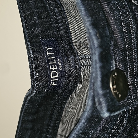 Fidelity Denim Jimmy Westlake Manhattan Revolution Wash Straight Size 34x29 EUC - Picture 11 of 16